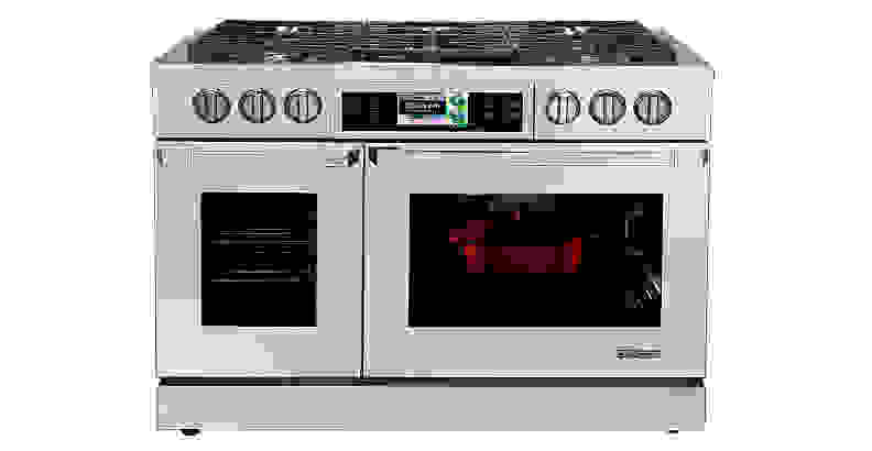 Dacor Discovery iQ high-end 48-inch Dual-Fuel Range